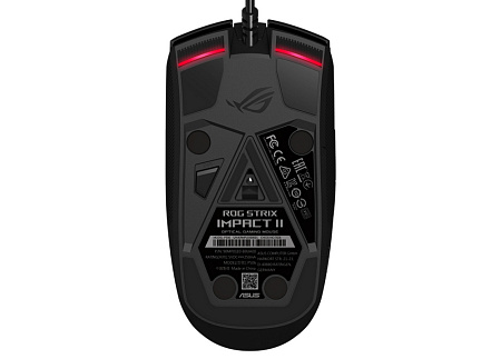 Игровая мышь ASUS ROG Strix Impact II, Чёрный