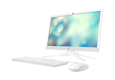 HP AIO 21 White (20.7" FHD Pentium J5040 2.0-3.2GHz, 4GB, 256GB, FreeDOS)