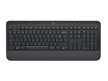 Wireless Keyboard Logitech K650, Media controls, F-keys, Spill-resistant, Palm rest, 2xAA, 2.4Ghz+BT Wireless Keyboard Logitech K650, Media controls, F-keys, Spill-resistant, Palm rest, 2xAA, 2.4Ghz+BT