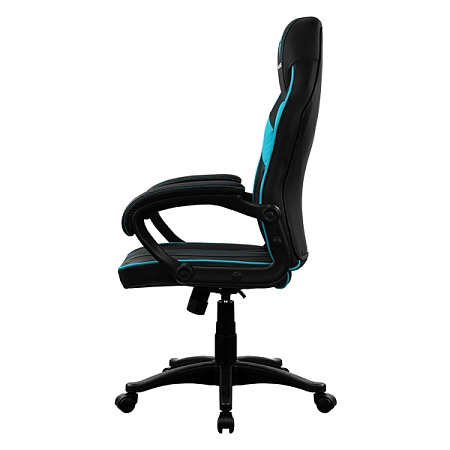 Gaming Chair ThunderX3 EC1  Black/Cyan, User max load up to 150kg / height 165-180cm