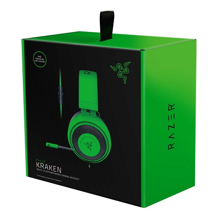 Gaming Headset Razer Kraken, 50mm drivers, 12-28kHz, 32 Ohm, 109db, 322g, 1.3m, Retractable cardioid