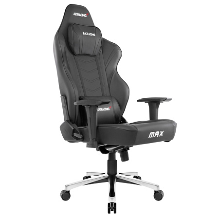 Gaming Chair AKRacing Master Max AK-MAX-BK, black, User max load up to 180kg/height 170-200cm