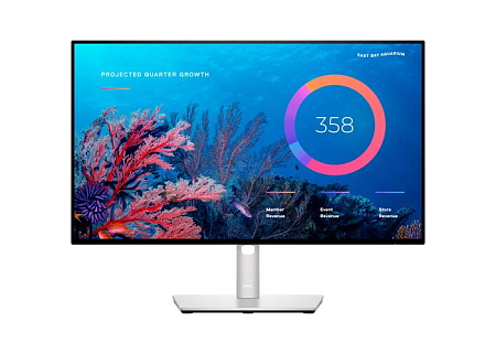 23.8" DELL UltraSharp U2422HE,Silver,IPS,1920x1080,75Hz,5ms,250cd,CR1000:1,HDMI+DP+USB+TypeC+LAN,Pvt