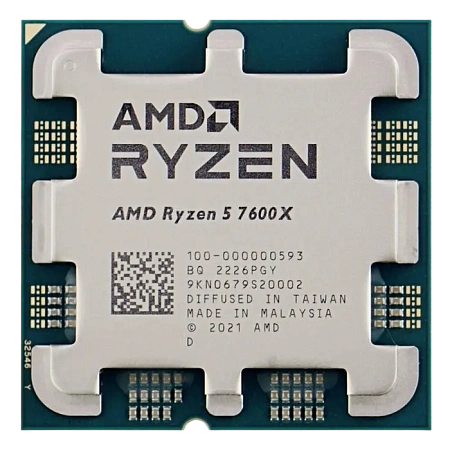 Процессор AMD Ryzen 5 7600X, AMD Radeon Graphics, | Tray,процессоры ,оперативная память, ssd, M2, hdd, кейсы Процессор AMD Ryzen 5 7600X, AMD Radeon Graphics, | Tray,процессоры ,оперативная память, ssd, M2, hdd, кейсы