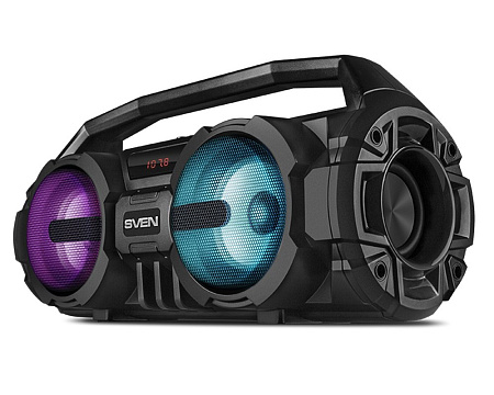 Speakers SVEN "PS-415" 12w, Black, Bluetooth, Karaoke, microSD, FM, AUX, USB, power:1500mA, DC5V Speakers SVEN "PS-415" 12w, Black, Bluetooth, Karaoke, microSD, FM, AUX, USB, power:1500mA, DC5V