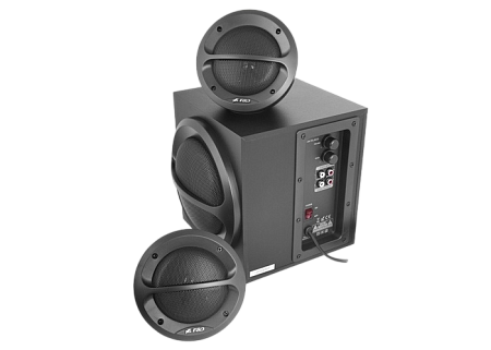 Speakers F&D A110 Black, 35w / 13w + 2 x 11w / 2.1 Speakers F&D A110 Black, 35w / 13w + 2 x 11w / 2.1