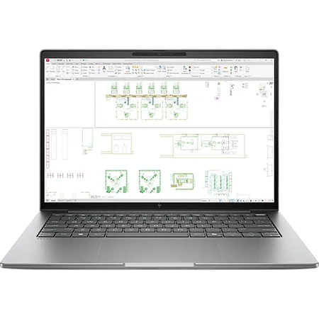 Рабочая станция 14" HP ZBook 8 G2i 14, Grey, Intel Core Ultra 9 386H, 32Гб/1024Гб, Windows 11 Pro