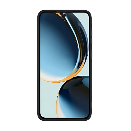 WOO Case Liquid Silicone Samsung A27, Black