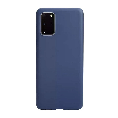 Helmet Case Liquid Silicone Samsung S20 Plus, Blue
