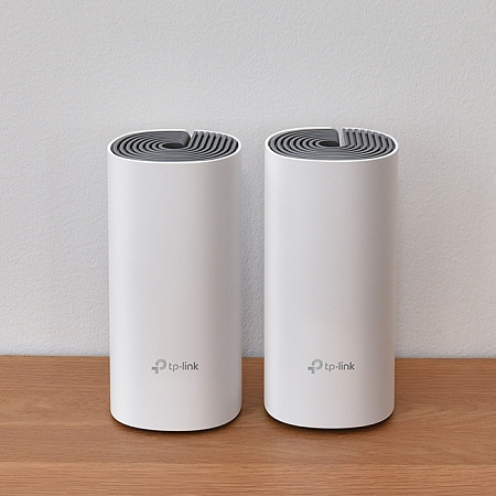 Whole-Home Mesh Dual Band Wi-Fi AC System TP-LINK, "Deco E4(2-pack)", 1200Mbps, MU-MIMO, up to 260m2 Whole-Home Mesh Dual Band Wi-Fi AC System TP-LINK, "Deco E4(2-pack)", 1200Mbps, MU-MIMO, up to 260m2