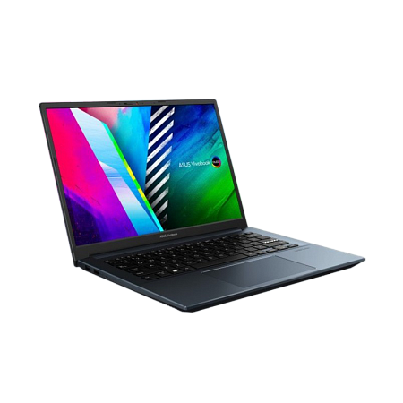 Ноутбук 14" ASUS Vivobook Pro 14 OLED M3401QA, Quiet Blue, AMD Ryzen 5 5600H, 8Гб/256Гб, Без ОС