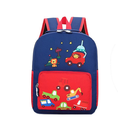 Kids Backpack Red Car Kids Backpack Red Car