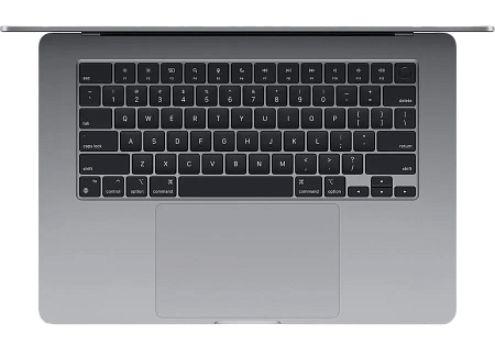 Ноутбук 15,3" Apple MacBook Air A2941, Космический серый, M2 with 8-core CPU and 10-core GPU, 16Гб/512Гб, macOS Ventura