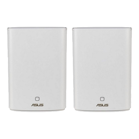 Whole-Home Mesh Dual Band Wi-Fi 6 System ASUS, "ZenWiFi AX Hybrid XP4 2pk", AX1800, AV1300, USB3.0