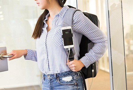 15.6" Arata  XD Design backpack, Black, P762.172