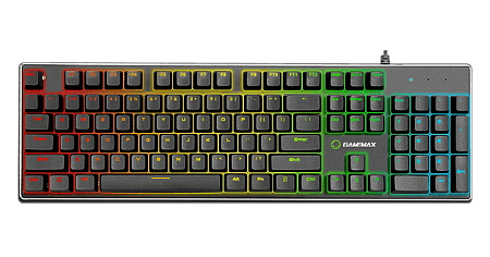 Клавиатура Gamemax KG901, Проводное, Чёрный