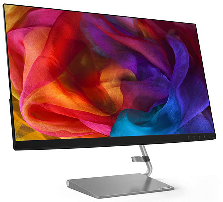 27" LENOVO Q27q-10, Black, IPS 2560x1440, 75Hz, FreeSync, 4ms, 300cd,3M:1,HDMI+DP+AudioOut, Speakers