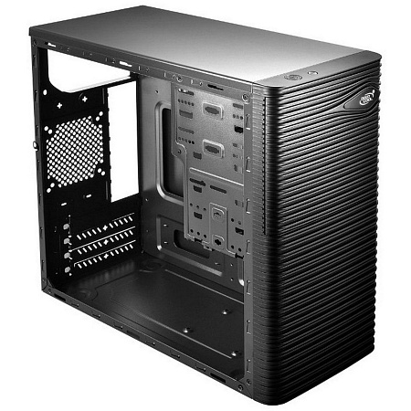 Case mATX Deepcool WAVE V2, w/o PSU, 0.5mm, USB3.0, USB2.0, 2x3.5", Black