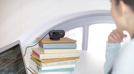 Camera Logitech C505 HD, 720p, FoV: 60°, 1.2/3 MP, Fixed focus, Mono, long-range microphone, 2m