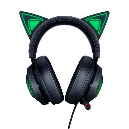Gaming Headset Razer Kraken Kitty, 50mm drivers, 20-20kHz, 32 Ohm, 109db, 408g, ANC, Stream Reactive