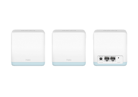 Whole-Home Mesh Dual Band Wi-Fi AC System MERCUSYS, "Halo H30(3-pack)", 1200Mbps,MU-MIMO Whole-Home Mesh Dual Band Wi-Fi AC System MERCUSYS, "Halo H30(3-pack)", 1200Mbps,MU-MIMO