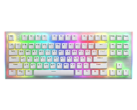 Клавиатура HATOR Gravity X TKL, Проводное, Белый