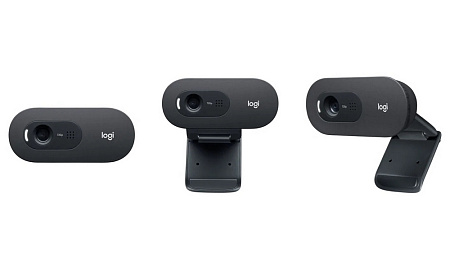Camera Logitech C505 HD, 720p, FoV: 60°, 1.2/3 MP, Fixed focus, Mono, long-range microphone, 2m