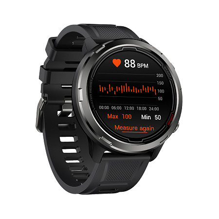 Zeblaze Smart Watch Stratos 2 Lite, GPS, Black