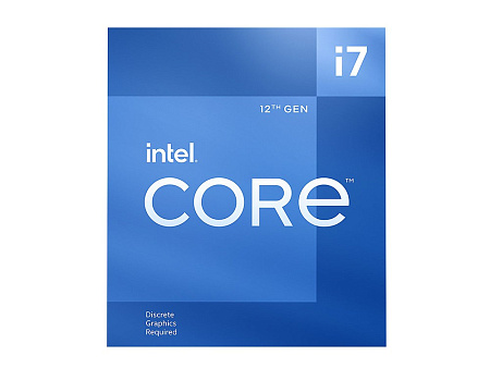 CPU Intel Core i7-12700F 2.1-4.9GHz (8P+4E/20T, 25MB,S1700,10nm, No Integ. UHD Graphics, 65W) Box CPU Intel Core i7-12700F 2.1-4.9GHz (8P+4E/20T, 25MB,S1700,10nm, No Integ. UHD Graphics, 65W) Box