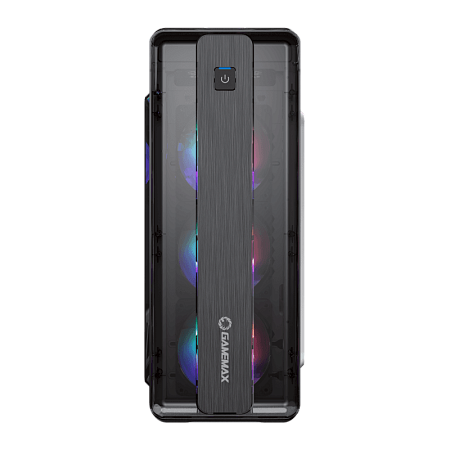 Case ATX GAMEMAX MoonLight FRGB, w/o PSU, 0.5mm, 4x120mm FRGB, Fan Controller, Front&Side Transparen