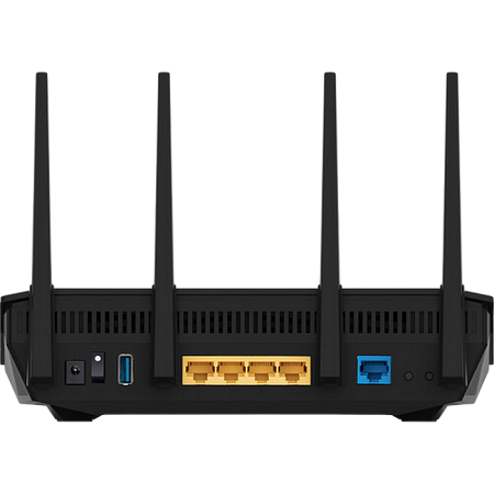 Wi-Fi 6 Dual Band ASUS Router "RT-AX5400", 5400Mbps, OFDMA, Gbit Ports, USB3.2