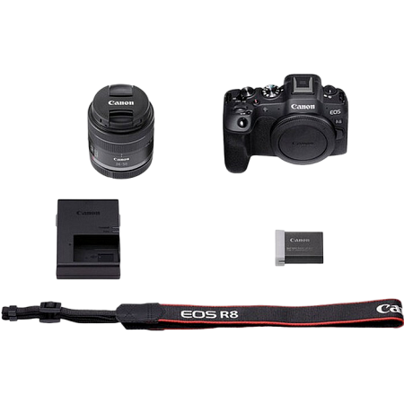 DC Canon EOS  R8 & RF 24-50mm f/4.5-6.3 IS STM KIT