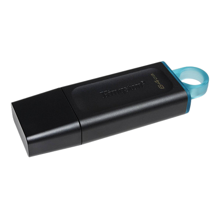 USB Flash накопитель Kingston DataTraveler Exodia, 64Гб, Черный/Синий