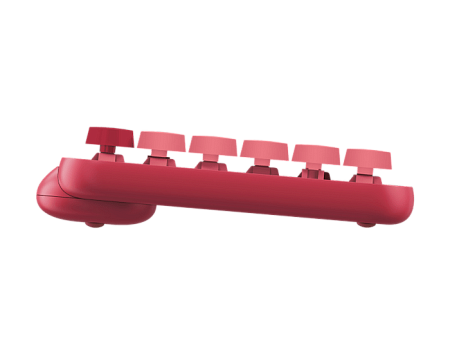 Wireless Keyboard Logitech POP Keys, Mechanical, Compact design, F-keys, Emoji Keys, 2xAAA, 2.4Ghz+B