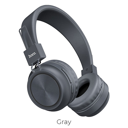 Bluetoth Headphones Hoco W25 Gray, with Microphone Bluetoth Headphones Hoco W25 Gray, with Microphone