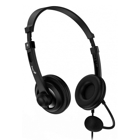 Headset Genius HS-230U, Mic, 50-25kHz, 32 Ohm,108d, 98g., 1.8m, Volume control, USB Headset Genius HS-230U, Mic, 50-25kHz, 32 Ohm,108d, 98g., 1.8m, Volume control, USB
