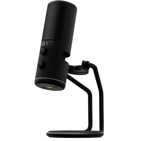 Microphones NZXT Capsule Mini, Cardioid, 24-bit/48kHz, 100Hz-10kHz, 110dB, USB-C, Black