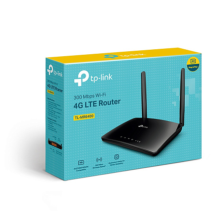 4G LTE Wi-Fi N Router TP-LINK, "TL-MR6400", 300Mbps 4G LTE Wi-Fi N Router TP-LINK, "TL-MR6400", 300Mbps