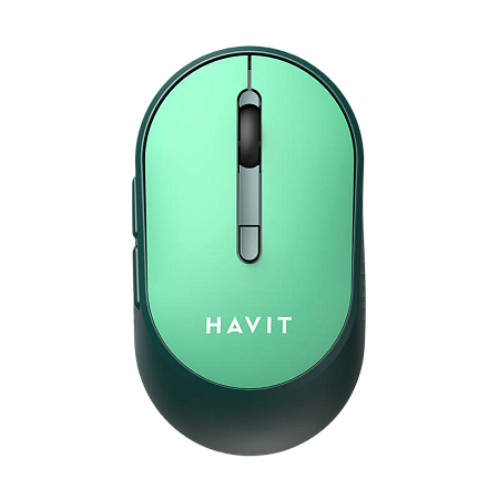 Wireless Mouse Havit MS78GT, 1200-3200dpi, 6 buttons, Ambidextrous, 1xAA, 2.4Ghz, Green Wireless Mouse Havit MS78GT, 1200-3200dpi, 6 buttons, Ambidextrous, 1xAA, 2.4Ghz, Green