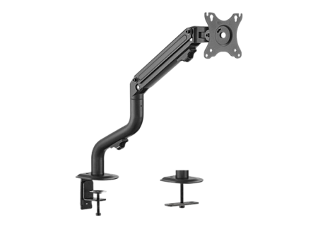 Table/desk 1-display mounting "MA-DA1-02" Gembird (rotate,tilt,swivel),17”-32”,up to 9 kg,VESA:75x75