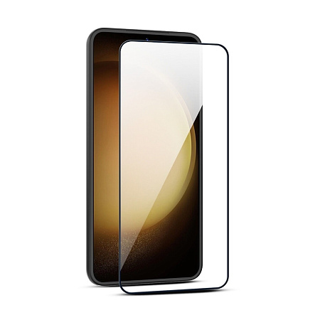 Helmet Diamond Glass 5D Samsung S24 Plus, Black Helmet Diamond Glass 5D Samsung S24 Plus, Black