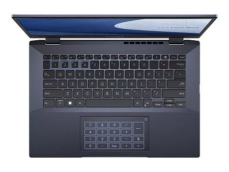 Ноутбук для бизнеса 14" ASUS ExpertBook B5 B5402CBA, Star Black, Intel Core i7-1260P, 16Гб/512Гб, Без ОС