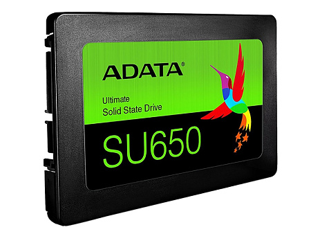 Накопитель SSD ADATA Ultimate SU650, 480Гб, ASU650SS-480GT-R