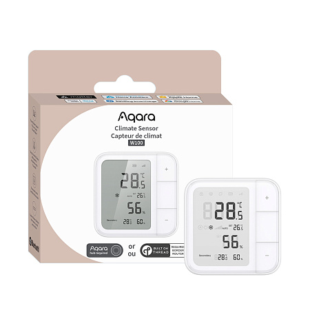 Aqara Zigbee/ Thread Temperature and Humidity Climate Sensor W100