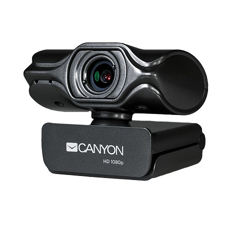 Веб-камера Canyon C6, Quad HD, Чёрный