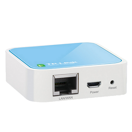 Wi-Fi N Mini TP-LINK  Router, "TL-WR702N", 150Mbps