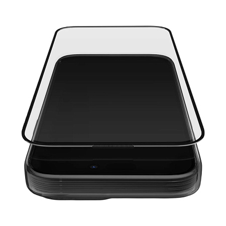 Uniq Glass Screen Protector Optix Vivid Clear for iPhone 16 Pro Max, Black Uniq Glass Screen Protector Optix Vivid Clear for iPhone 16 Pro Max, Black