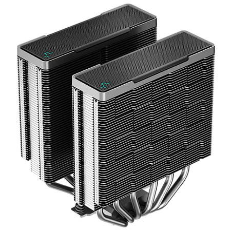 AC Deepcool "AK620" (≤28 dB, 500-1850RPM, 68.99 CFM, 2x120mm, 260W, 6/6mm, 1456g.)