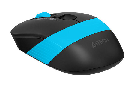 Wireless Mouse A4Tech FG10, 1200-2000 dpi, 4 buttons, 88g, Ambidextrous, Programmable, 1xAA, 2.4Ghz,