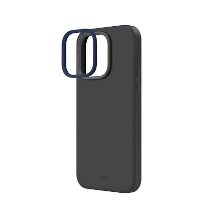 Uniq Case for iPhone 15 Pro Max Hybrid Magclik Charging Lino Hue, Black Uniq Case for iPhone 15 Pro Max Hybrid Magclik Charging Lino Hue, Black